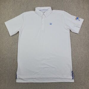 Bald Head Blues Golf Polo Shirt Mens M Short Sleeve Performance Logo